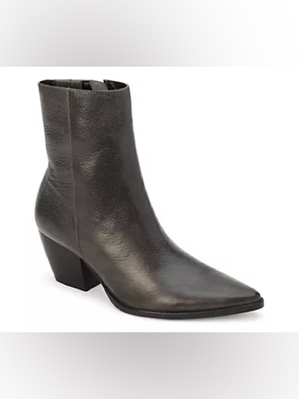 NEW Matisse Caty Leather Pointed Ankle Boot in Smoke Size 8